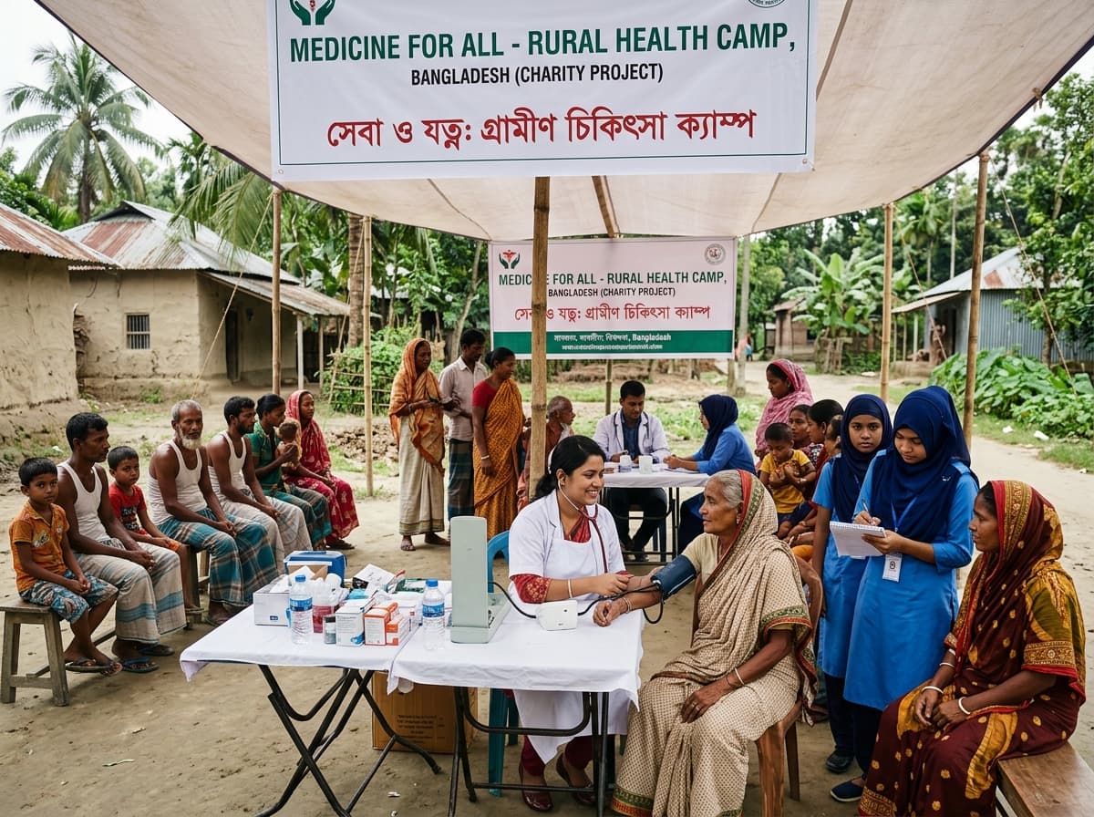 Free Healthcare Camps in Rangpur